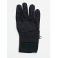 Перчатки спортивные мужские демисезонные черного цвета 611Ch