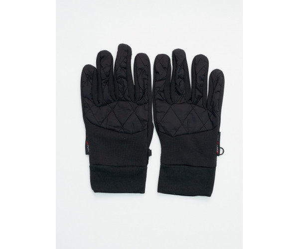 Перчатки спортивные мужские демисезонные черного цвета 611Ch
