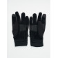 Перчатки спортивные мужские демисезонные черного цвета 611Ch