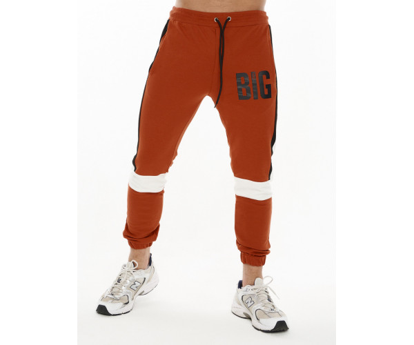 Спортивный костюм трикотажный оранжевого цвета 9156O