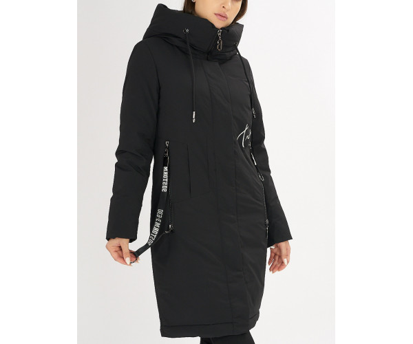 Куртка зимняя черного цвета 72115Ch