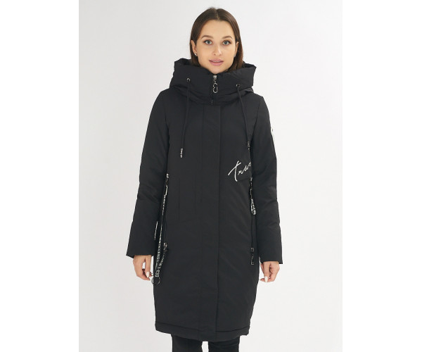 Куртка зимняя черного цвета 72115Ch