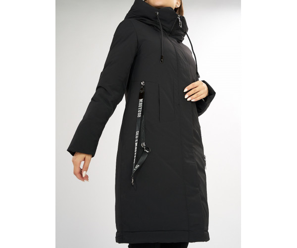 Куртка зимняя черного цвета 72115Ch