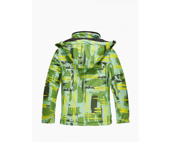 Подростковый для девочки зимний костюм горнолыжный салатового цвета 01774Sl