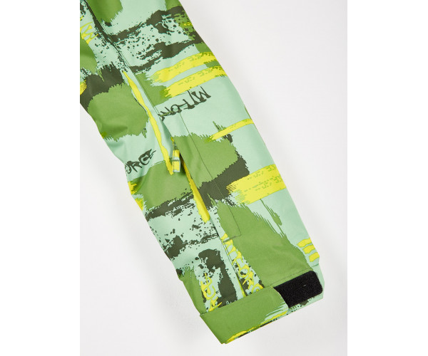 Подростковый для девочки зимний костюм горнолыжный салатового цвета 01774Sl