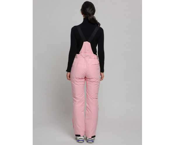 Горнолыжный костюм женский розового цвета 77039R