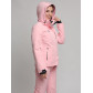 Горнолыжный костюм женский розового цвета 77039R