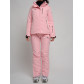 Горнолыжный костюм женский розового цвета 77039R