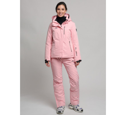 Горнолыжный костюм женский розового цвета 77039R