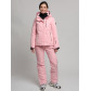 Горнолыжный костюм женский розового цвета 77039R