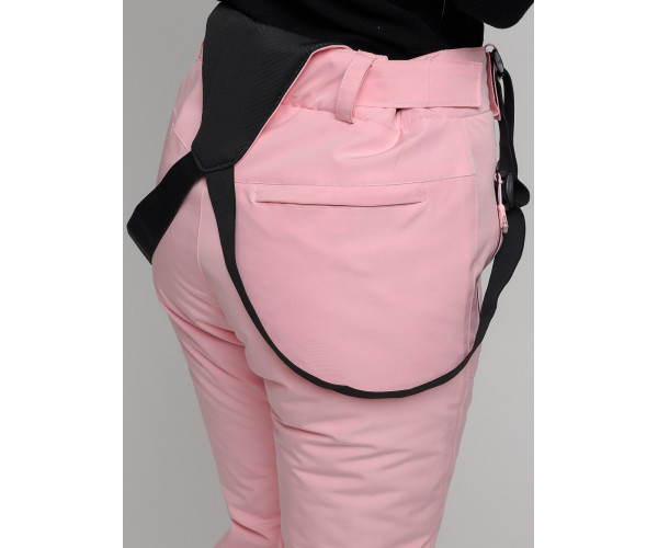 Горнолыжный костюм женский розового цвета 77039R