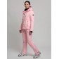 Горнолыжный костюм женский розового цвета 77039R