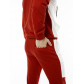Спортивный костюм трикотажный красного цвета 9150Kr
