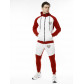 Спортивный костюм трикотажный красного цвета 9150Kr