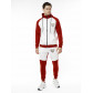 Спортивный костюм трикотажный красного цвета 9150Kr