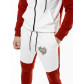 Спортивный костюм трикотажный красного цвета 9150Kr