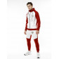 Спортивный костюм трикотажный красного цвета 9150Kr