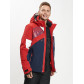 Горнолыжная куртка мужская красного цвета 77019Kr