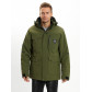 Молодежная зимняя куртка мужская хаки цвета 2159Kh