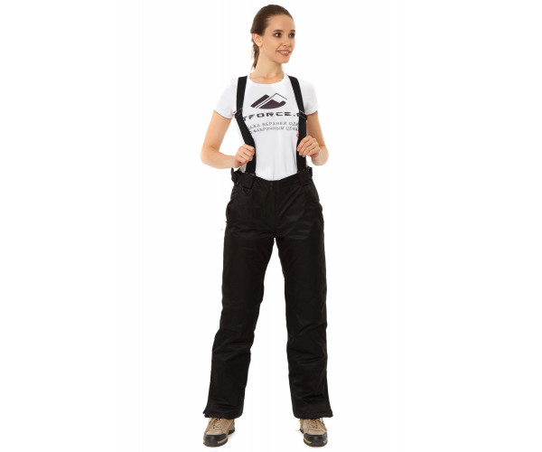 Костюм горнолыжный женский серого цвета 01786Sr