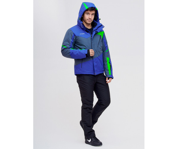 Горнолыжная куртка  голубой цвета 2071Gl