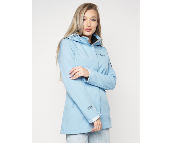 Ветровка женская  голубого цвета 20371Gl