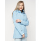 Ветровка женская  голубого цвета 20371Gl