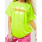 Джоггеры с футболкой салатового цвета 222065Sl