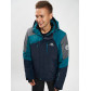 Горнолыжная куртка мужская темно-зеленого цвета 77013TZ