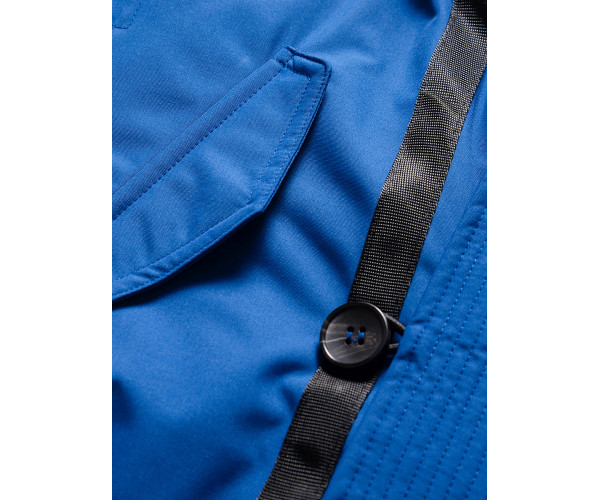 Парка зимняя Valianly для мальчика синего цвета 9037S