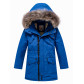 Парка зимняя Valianly для мальчика синего цвета 9037S