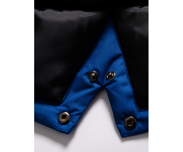 Парка зимняя Valianly для мальчика синего цвета 9037S