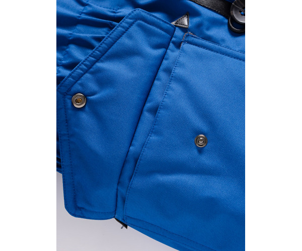 Парка зимняя Valianly для мальчика синего цвета 9037S