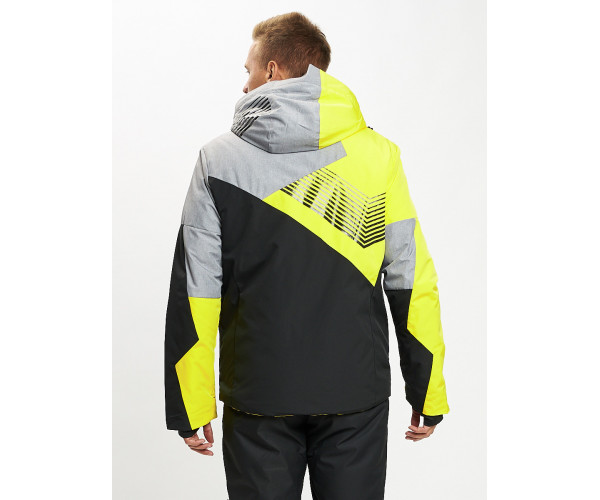 Горнолыжная куртка мужская желтого цвета 77019J