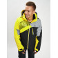 Горнолыжная куртка мужская желтого цвета 77019J