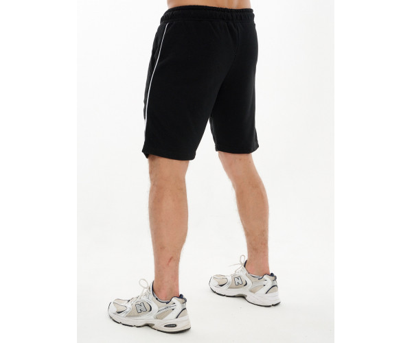 Костюм шорты и футболка черного цвета 223021Ch