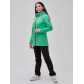 Костюм женский softshell зеленого цвета 02023Z