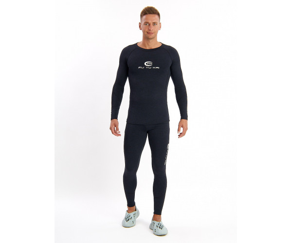 Термобелье мужское темно-синего цвета 2206TS