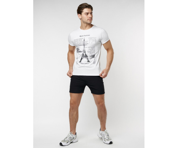 Подростковая футболка белого цвета 220088Bl