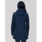 Парка женская  темно-синего цвета 2029TS
