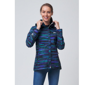 Ветровка  женская темно-синего цвета 2038TS