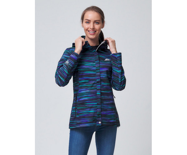 Ветровка  женская темно-синего цвета 2038TS