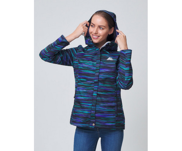 Ветровка  женская темно-синего цвета 2038TS