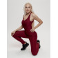 Комбинезон для фитнеса женский бордового цвета 2005Bo