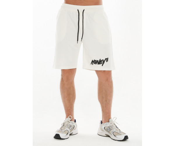 Костюм шорты и футболка белого цвета 9187Bl