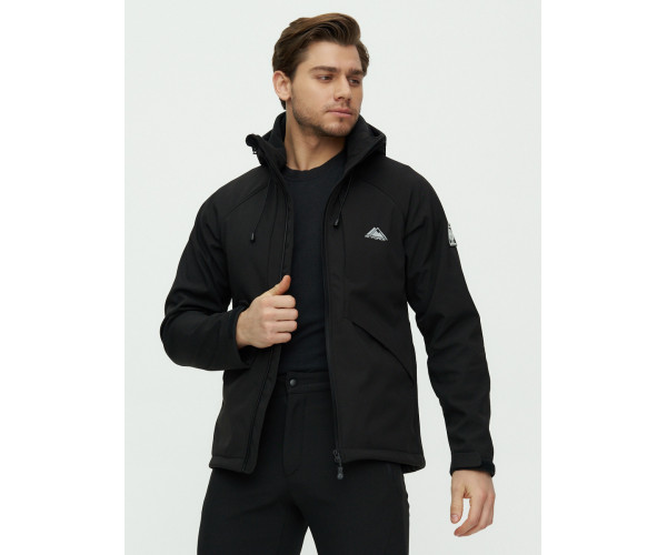 Комплект верхней одежды  черного цвета 02105Ch