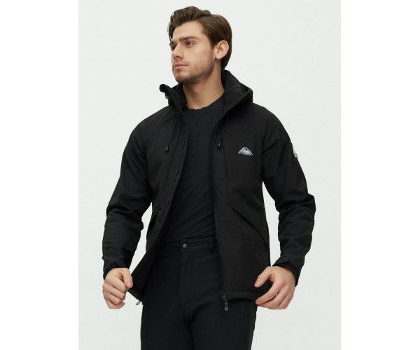 Комплект верхней одежды  черного цвета 02105Ch