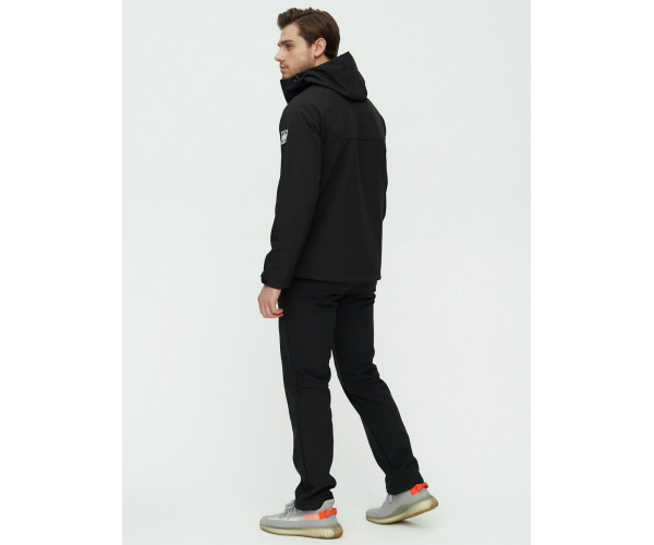 Комплект верхней одежды  черного цвета 02105Ch