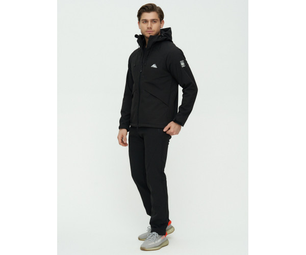 Комплект верхней одежды  черного цвета 02105Ch