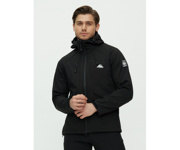 Комплект верхней одежды  черного цвета 02105Ch